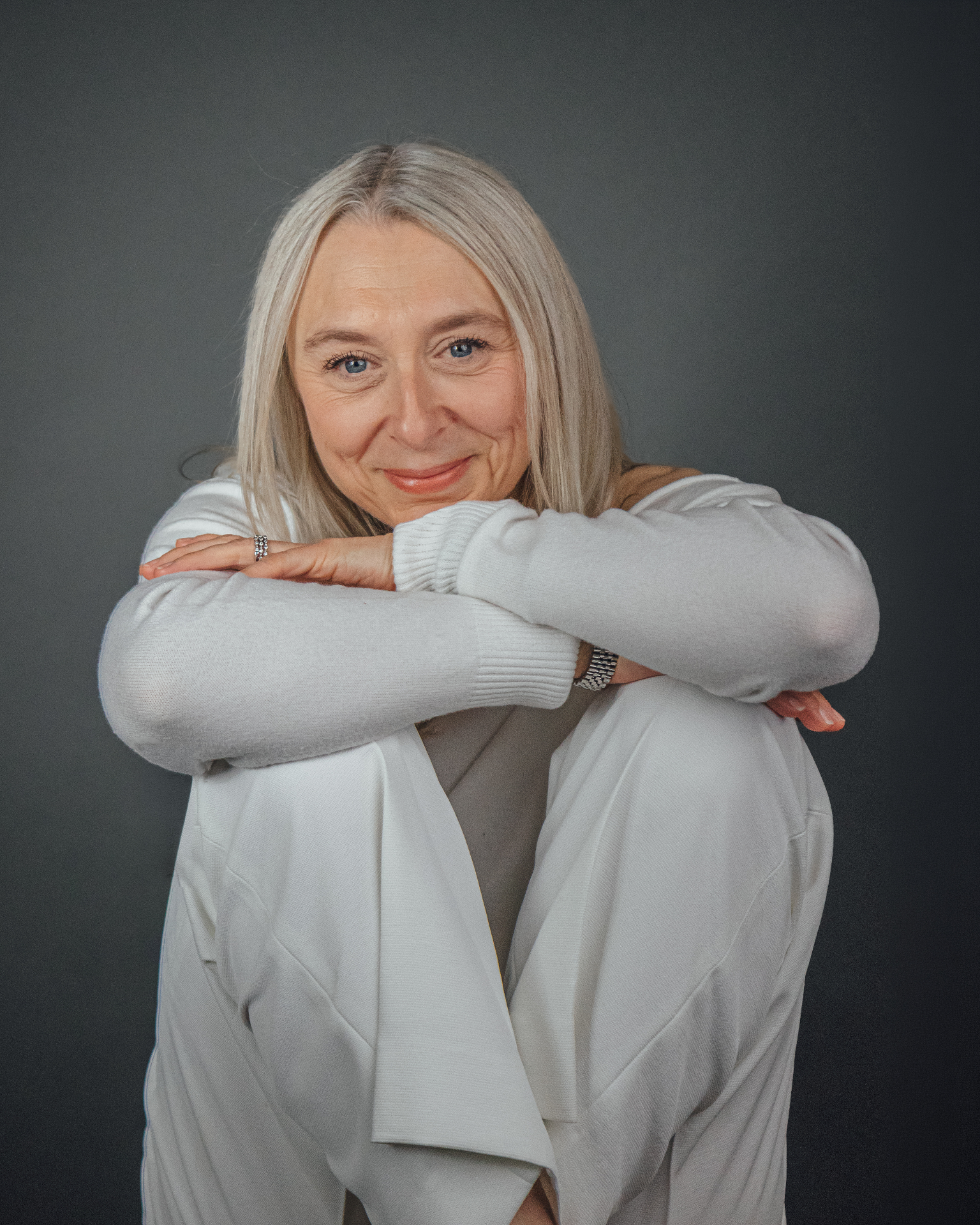 Luba Stoykovich, naturopath in La Prairie, Quebec, smiling warmly